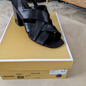 Michael Kors black sandals